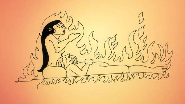 Maybe Madri did not commit sati in the Mahabharata?