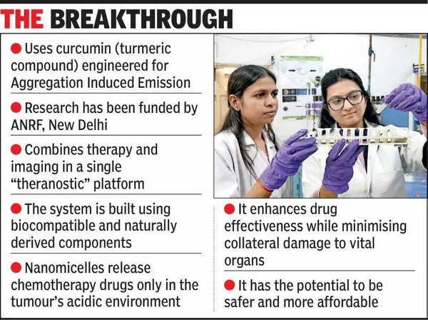 Smart curcumin system could redefine chemotherapy
