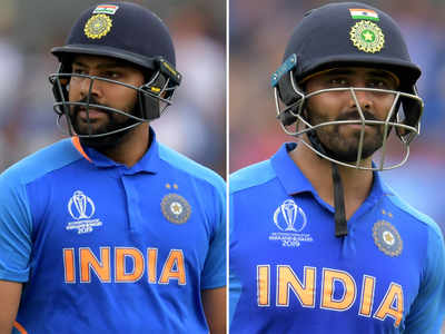 India Vs New Zealand semi-final: More power to you, gestures Rohit Sharma to Ravindra Jadeja