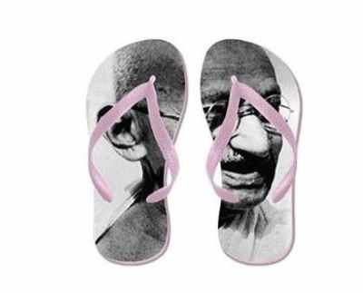 Amazon US lists Gandhi flip flops for sale