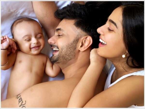 EXCLUSIVE PICTURE! Meet Amrita Rao and RJ Anmol’s son Veer