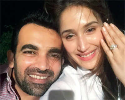 Zaheer Khan and Sagarika Ghatge engaged