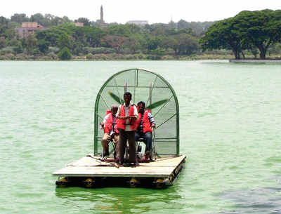 NAL’s airboat could help de-weed city’s lakes