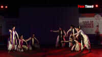Mahabharata scene by students of Kalanubhuti 
