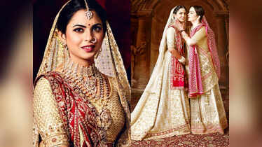 Isha Ambani wedding: All the wedding looks from engagement to ...