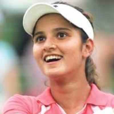 Sania in last four