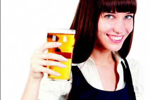 A spoon of beer enough to make you happy