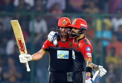 IPL 2018: AB de Villers, Virat Kohli's terrific performance power Royal Challengers Bangalore to a 5 wicket win