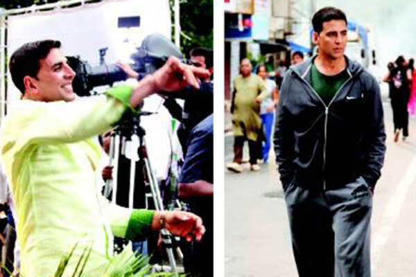 Akshay Kumar takes his film to SoBo streets