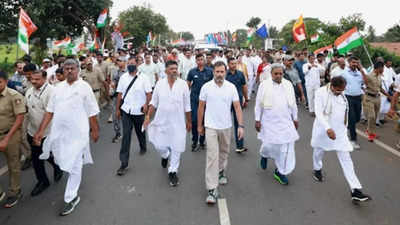 Congress Bharat Jodo Yatra LIVE Updates: Congress to organise yatras across Karnataka before 2023 state polls
