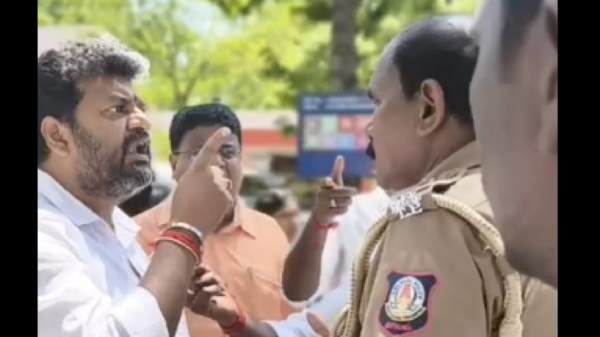 DMK, BJP workers clash near polling station in Coimbatore