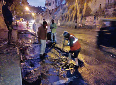 Kino junction underpass fails the rain test again
