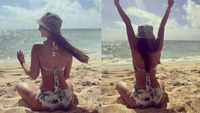 Kim Sharma shares bikini-clad pictures from Bahamas 