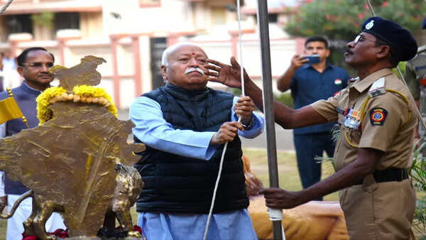 India on the cusp of being Vishwa Guru, says Mohan Bhagwat At Republic Day function at Sangh headquarters
