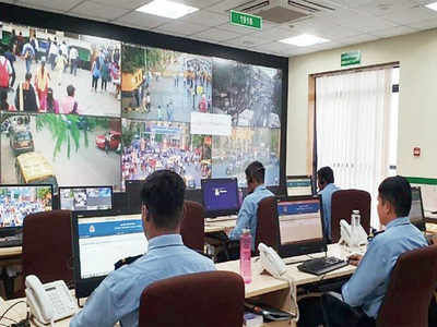 BMC disaster control room split into two