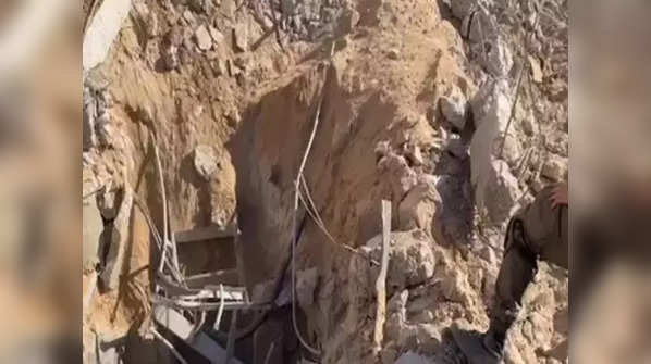 ​Israeli army release video of tunnel