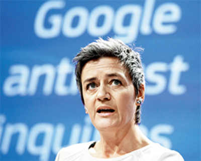EU charges Google in anti-trust case