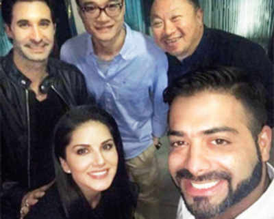 Sunny Leone celebrates her 34th birthday in Los Angeles