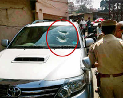‘Rajan aides’ damage builder’s vehicle after he refuses to pay extortion money