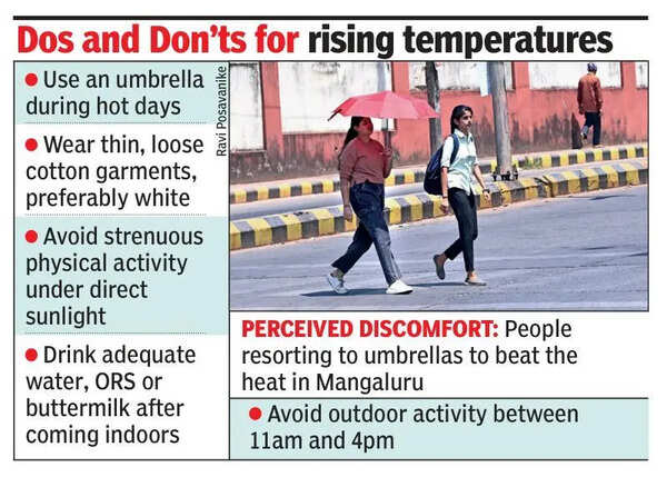 Mangaluru cooler than Bengaluru, but humidity offsets relief