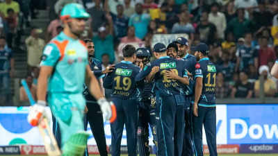 LSG vs GT Highlights, IPL 2022: Gujarat beat Lucknow by 62 runs, become first team to seal play-off berth