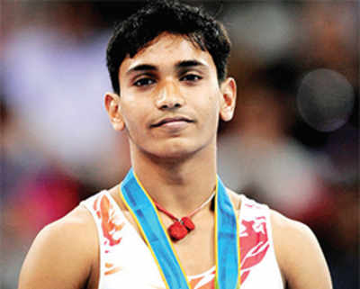 India’s first gymnast to win a medal caught in federation fight