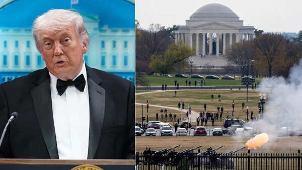 Gunshots reported near White House during Donald Trump’s Iran talks