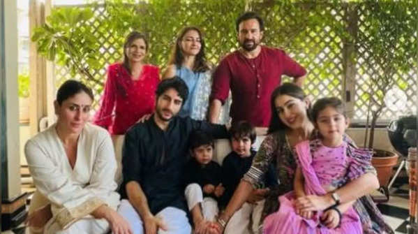 Saif-Kareena's blended family