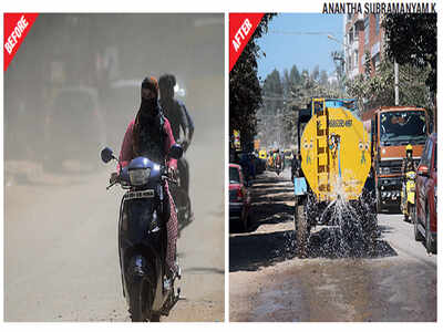 Gear Road residents are making it rain