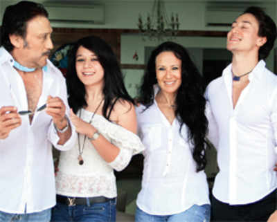 Jackie Shroff's wife Ayesha and kids Tiger and Krishna to throw a surprise party for his 60th birthday