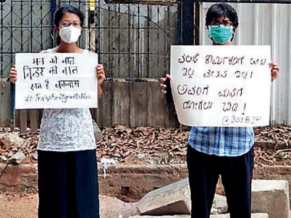 Bengalureans back workers’ right to go home