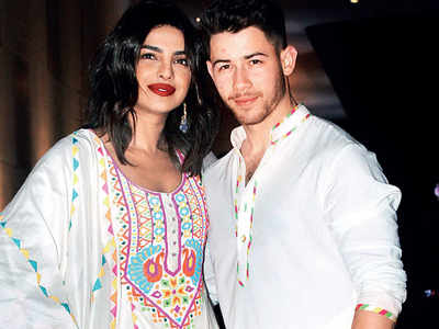 Priyanka Chopra and Nick Jonas arrive in India to celebrate Holi