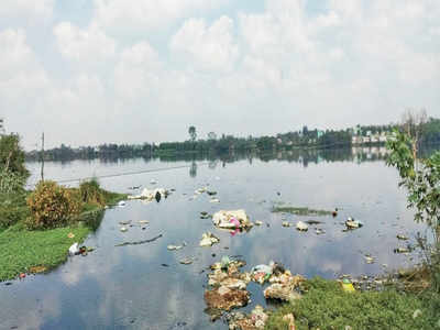 A once pristine waterbody is now a dumpyard