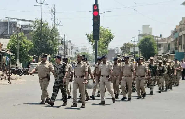 Police intensify patrolling in sensitive areas ahead of VMC polls