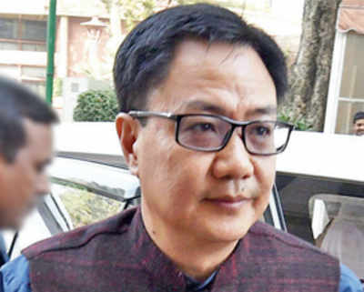 Govt defends MoS Rijiju, says report backdated