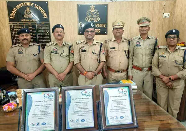 Pratapgarh dist jail gets 3 ISO certs