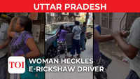 Viral video: Woman slaps e-rickshaw driver in Noida 
