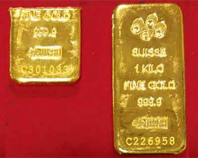 Man held with Rs 60.74L gold at city airport