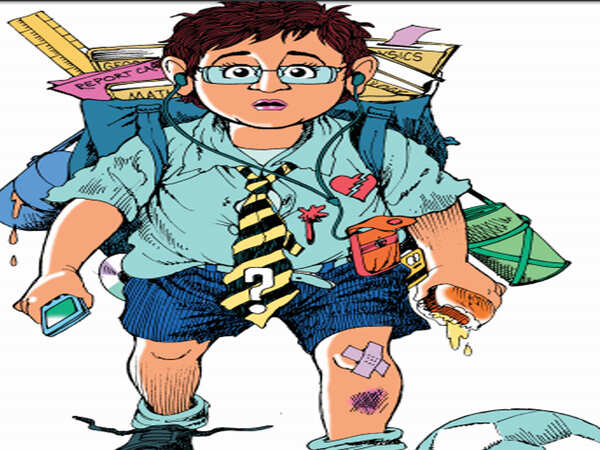 Bags are a back-breaking burden on kids