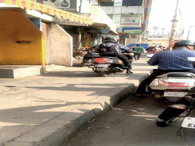 Footpath riders put pedestrians at risk