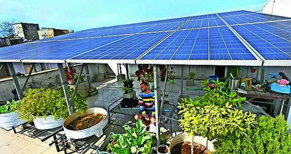800 homes in Noida with solar power see zero bill in at least one cycle