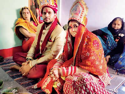 ‘One-way’ weddings: In Uttarakhand red zone, brides come to wed grooms