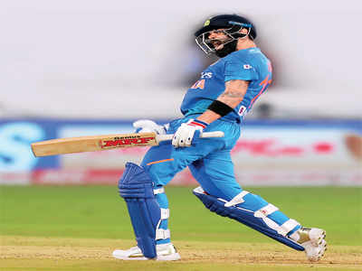 India vs West Indies: Virat Kohli channels aggression to smash 94 runs off 50 balls