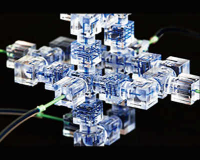 Lego bricks inspire new 3D lab-on-chip