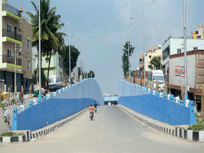 Underpass is ready, bridge is not