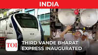Rail minister inspects Vande Bharat Express 
