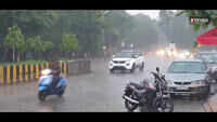 Heavy rains in Pune leads to waterlogging on Sinhgadh Road 