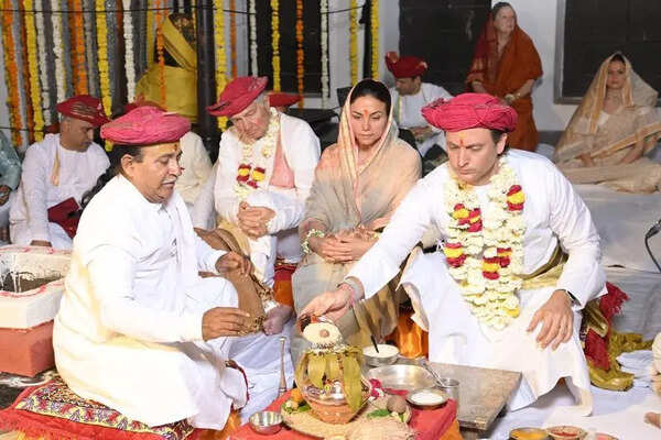 Indore’s Holkar family holds ascension ceremony for young prince at Rajwada palace