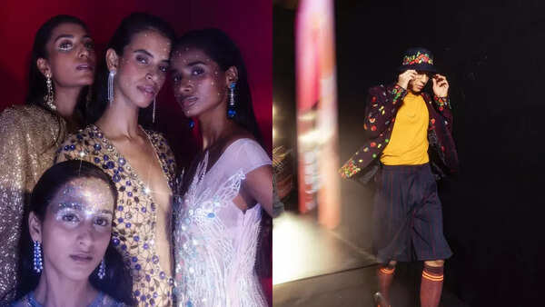 Lakme Fashion Week Day 1: Glittery panache and retro vibes from Geisha Designs and Ashish N Soni
