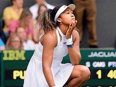 Second seed Naomi Osaka crashes out in 1st round